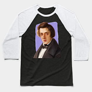 Polish Composer Frédéric Chopin illustration Baseball T-Shirt